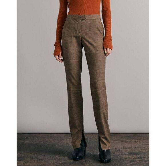 Rag & Bone Rebecca Glen Plaid Wool Pant - Picture 1 of 5